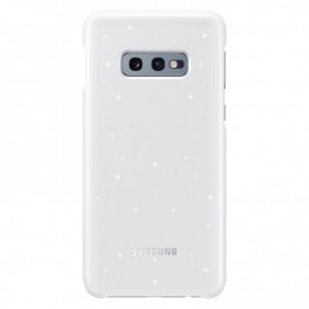 Husa Originala Samsung Galaxy S10e LED Cover - Alb EF-KG970CWEGWW