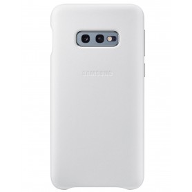 Husa Originala Samsung Galaxy S10e piele (EF-VG970LWEGWW) - alb