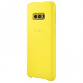 Husa Originala Samsung Galaxy S10e piele (EF-VG970LYEGWW) - Galben