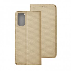 Husa Smart Book Samsung Galaxy S20 Flip - Auriu