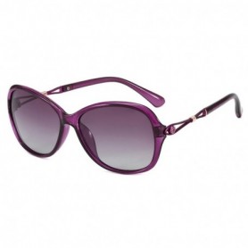 Ochelari de soare supradimensionati dama Techsuit, 2301-C5 - purple