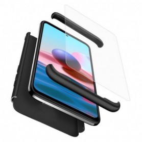 [Pachet 360°] Husa + Folie Xiaomi Redmi Note 10 GKK Original - Negru
