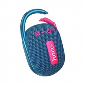Mini boxa Bluetooth TWS Hi-Fi Hoco HC17 cu holder curea, albastru
