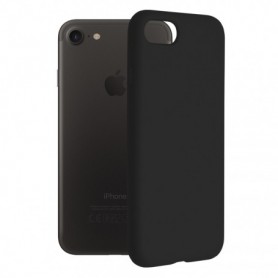 Husa iPhone 7 / 8 / SE 2020 Soft Edge Silicone, negru