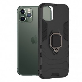 Husa iPhone 11 Pro Max Silicone Shield - Negru