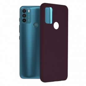 Husa Motorola Moto G50 Soft Edge Silicone, violet
