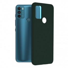 Husa Motorola Moto G50 Soft Edge Silicone, verde
