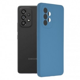 Husa Samsung Galaxy A53 5G Soft Edge Silicone, albastru