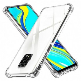 Husa Xiaomi Redmi Note 9S Techsuit Shockproof Clear Silicone, transparenta