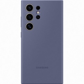 Husa Originala Samsung Galaxy S24 Ultra Silicone Case, Violet EF-PS928TVEGWW