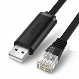 Cablu LAN, USB la RJ45, Ugreen, negru, 60813