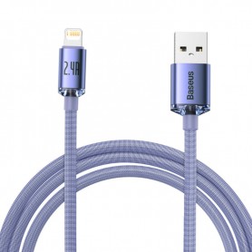 Cablu Fast Charging USB la Lightning Baseus 2.4A, 2m, CAJY000105