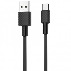 Cablu de date Hoco X29, USB la Type-C, incarcare rapida, 2A, 1m, negru